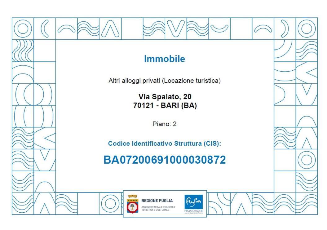 B8 Apartment Bari Eksteriør bilde